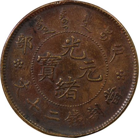 Chine CHINE - 20 CASH MINISTERE DU REVENU  1903 - 1905