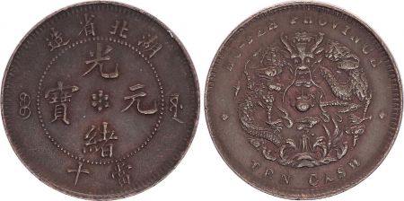 Chine Chine, Hu-Peh (Hubei) - 10 Cash 1902-1905 - PTTB