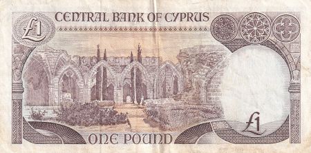 Chypre 1 Pound - Femme - Monument - 1995 - P.53d