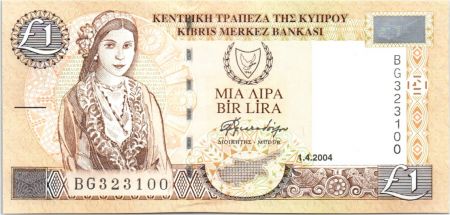Chypre 1 Pound Chypriote - Artisanat - 2004