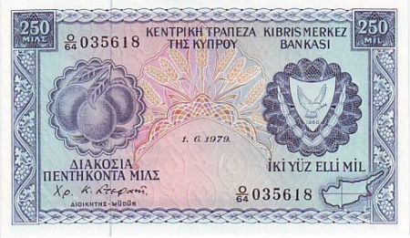 Chypre 250 Mils Fruits - Mine
