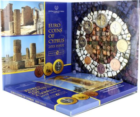 Chypre Coffret BU Euro Chypre 2015 - Monuments religieux (I)
