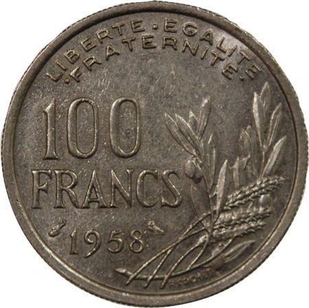 COCHET - 100 FRANCS 1958 CHOUETTE