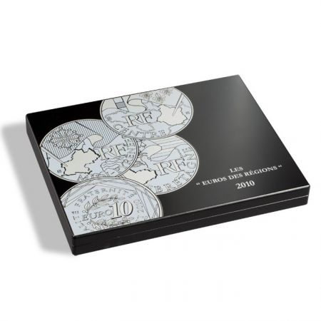 Coffret Numismatique VOLTERRAUNO deluxe  pour 27pièces de10 EUROS DES RÉGIONS 2010\ \ 