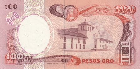 Colombie 100 Pesos 12-10-1988 - Général Narino