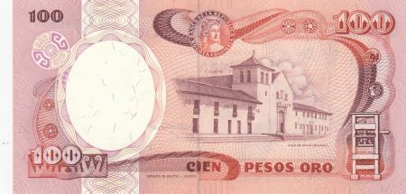 Colombie 100 Pesos Oro, Gal A Narino - 1985
