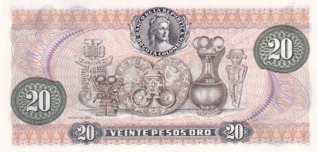 Colombie 20 Pesos - Caldas - 1982 - P.409