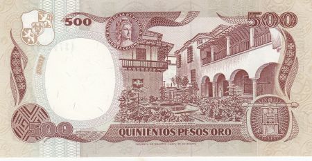 Colombie 500 Pesos 1993 - Santander