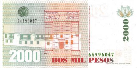 Colombie COLOMBIE - 2000 PESOS 06.05.1997