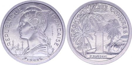 Comores 1 Franc - 1964 - Essai - Archipel des Comores