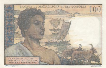 Comores 100 Francs Femmes - 1963