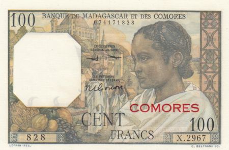 Comores 100 Francs Femmes - 1963 Série X.2967