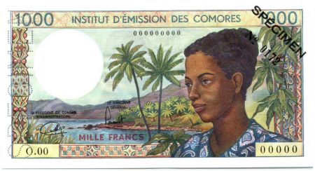 Comores 1000 Francs Femmes