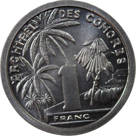 Comores COMORES - 1 FRANC 1964 ESSAI