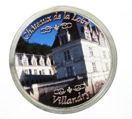Congo (RDC) 10 Francs - Chateaux de La Loire / Villandry - Congo 2007