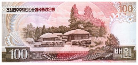 Corée du Nord 100 Won Kim Il Sung - 1992