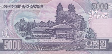 Corée du Nord 5000 won Kim Il Sung