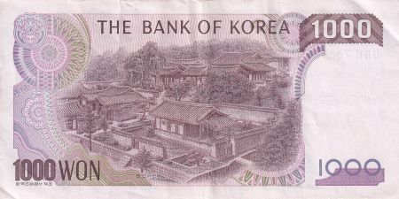 Corée du Sud 1000 Won - Yi Hwang - ND (1983) - P.47