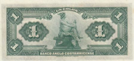 Costa Rica 1 Colon - Homme - Mercure - 1917