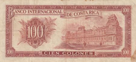 Costa Rica 100 Colones International de Costa Rica - 1942 - TB - P.194a