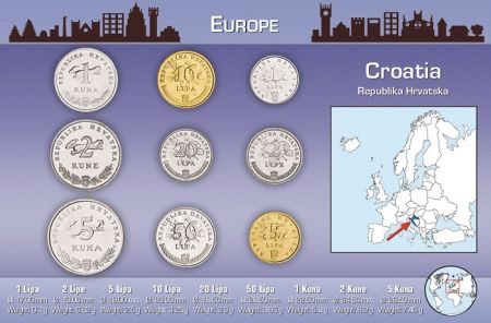 Croatie Monnaies du Monde - Croatie