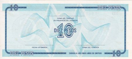 Cuba 10 Pesos - Armoiries - 1985 - Série ED - P.FX22