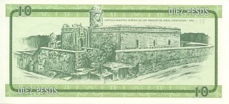 Cuba 10 Pesos 1985 - Série B - Los Angeles de Jagua