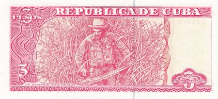 Cuba 3 Pesos - Che Guevara - 2005 - Série FB-03 - P.127b