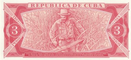 Cuba 3 Pesos 1988 - Che Guevara