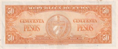 Cuba 50 Pesos - Calixto G. Iniguez - 1950 - P.81a