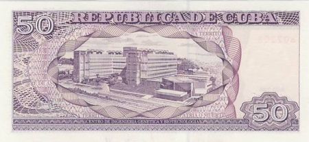 Cuba 50 Pesos 2002 - C.G. Iniguez - Biotechnologie