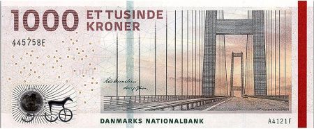 Danemark 1000 Kroner Pont - 2012 - P.69b - Neuf