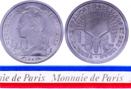 Djibouti 1 Franc - 1969 - Essai - Afars et Issas (Djibouti)