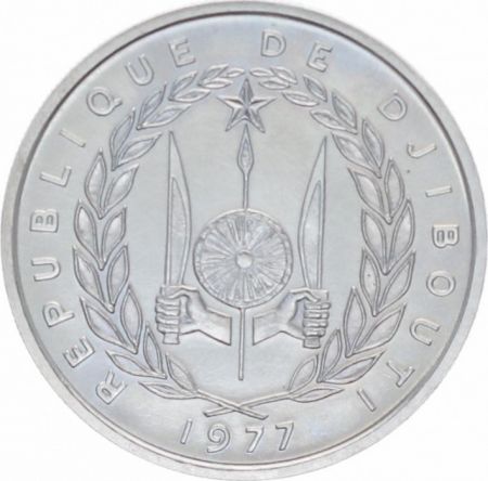Djibouti 100 Francs Chameaux - Armoiries - 1977 - Essai