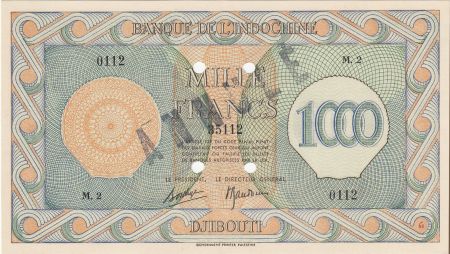 Djibouti 1000 Francs Impr. Palestine - 1945 Spécimen M.2 - SPL