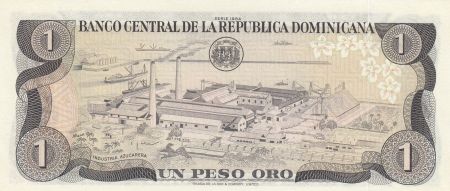 Dominicaine Rép. 1 Peso de Oro 1984 - Duarte, Usine