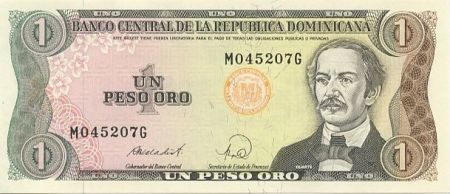 Dominicaine Rép. 1 Peso Oro Oro, J.P. Duarte - Usine