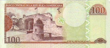 Dominicaine Rép. 100 Pesos Oro, Duarte, Sanchez, Mella - 2004