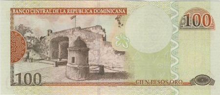 Dominicaine Rép. 100 Pesos Oro Oro, Duarte, Sanchez, Mella