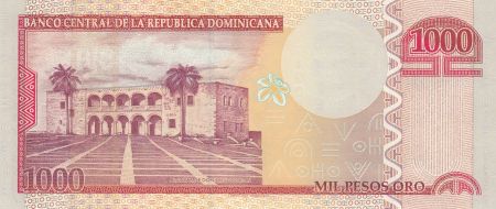 Dominicaine Rép. 1000 Pesos Palais National - Alcazar - 2010 - Neuf - P.180