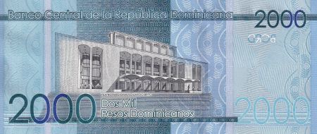 Dominicaine Rép. 2000 Pesos - Héros de la nation - 2021 - Série EC - P.NEW