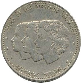 Dominicaine Rép. 25 Centavos Soeur Mirabal - 1983-1987