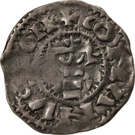 DUCHÉ DE BRETAGNE  CONAN II - DENIER 1040 / 1066