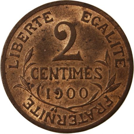 DUPUIS - 2 CENTIMES 1900
