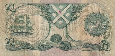 Ecosse 1 Pound - Sir Walter Scott - 1983 - P.111f