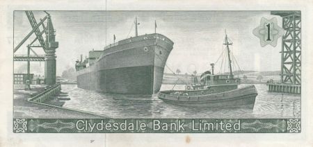 Ecosse 1 Pound Cyclade Bank Limited 1965 - P.197 - TTB