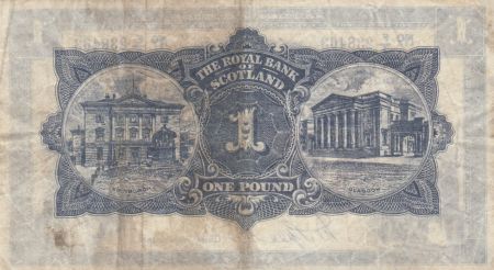Ecosse 1 Pound Royal Bank of Scotland - 1941 - p.TTB - P.332a