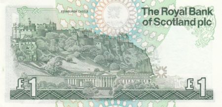 Ecosse 1 Pound Royal Bank of Scotland - Château  - 1987 - Neuf - P.346