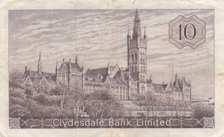 Ecosse 10 Pounds Cyclade Bank Limited 1964 - P.199 - p.TTB