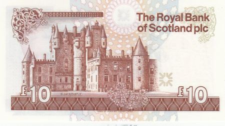 Ecosse 10 Pounds Royal Bank of Scotland - Château Glamis- Neuf - P.353c